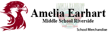 AEMS Amelia Earhart Middle School Riverside Spirit Merchandise